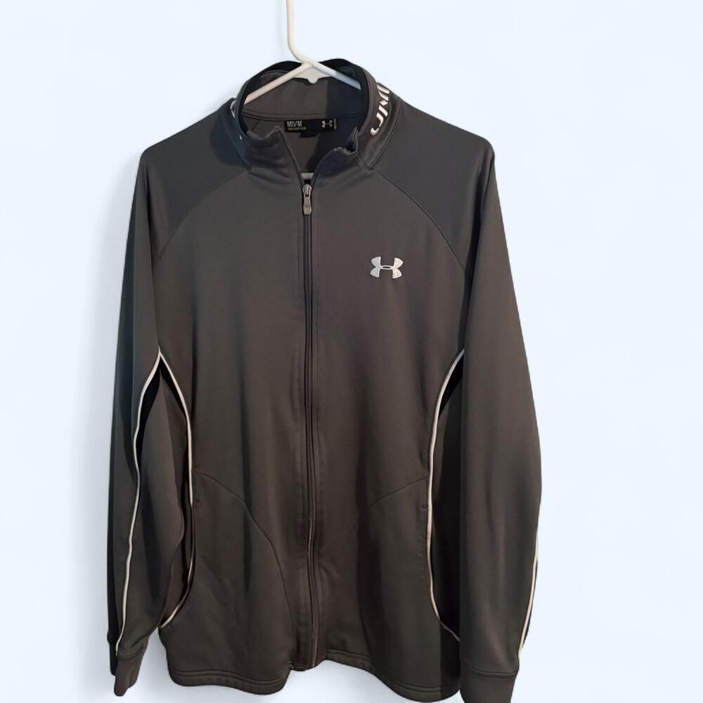 Under-armour Men's Black and Grey Jacket